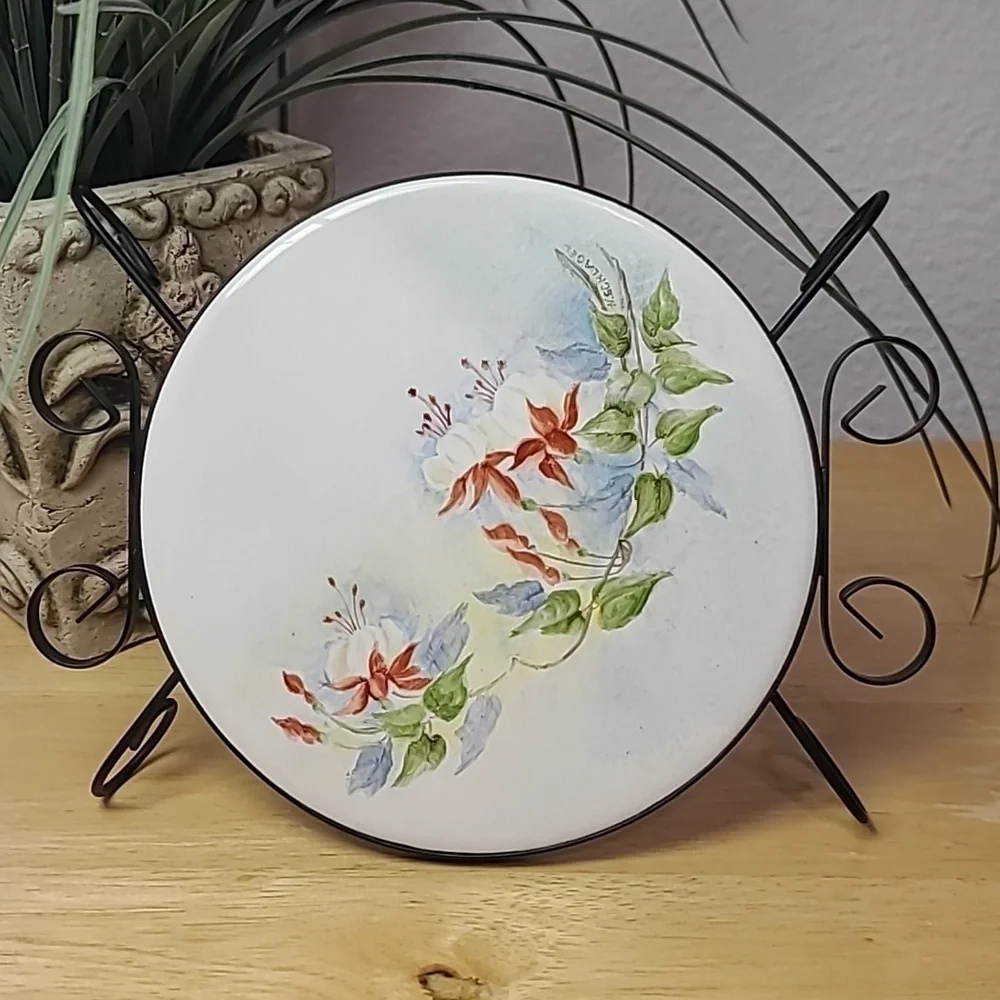 Vintage wire wrapped trivet